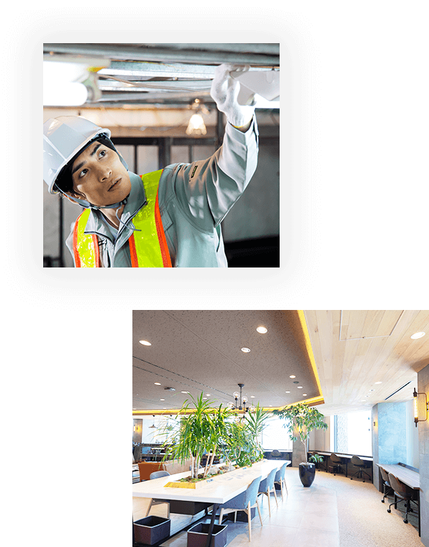 『人生を灯す電気工事を』